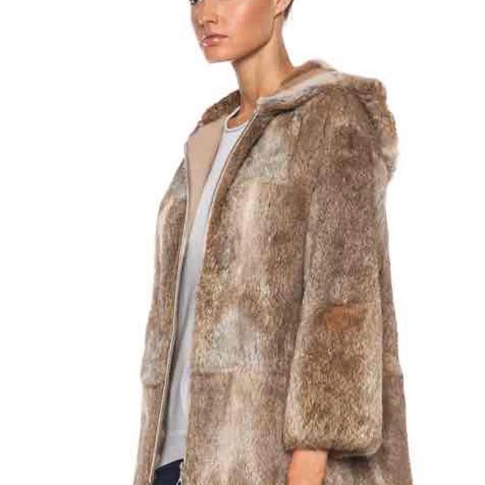 A.P.C Rabbit Fur Coat - Picture 3 of 3